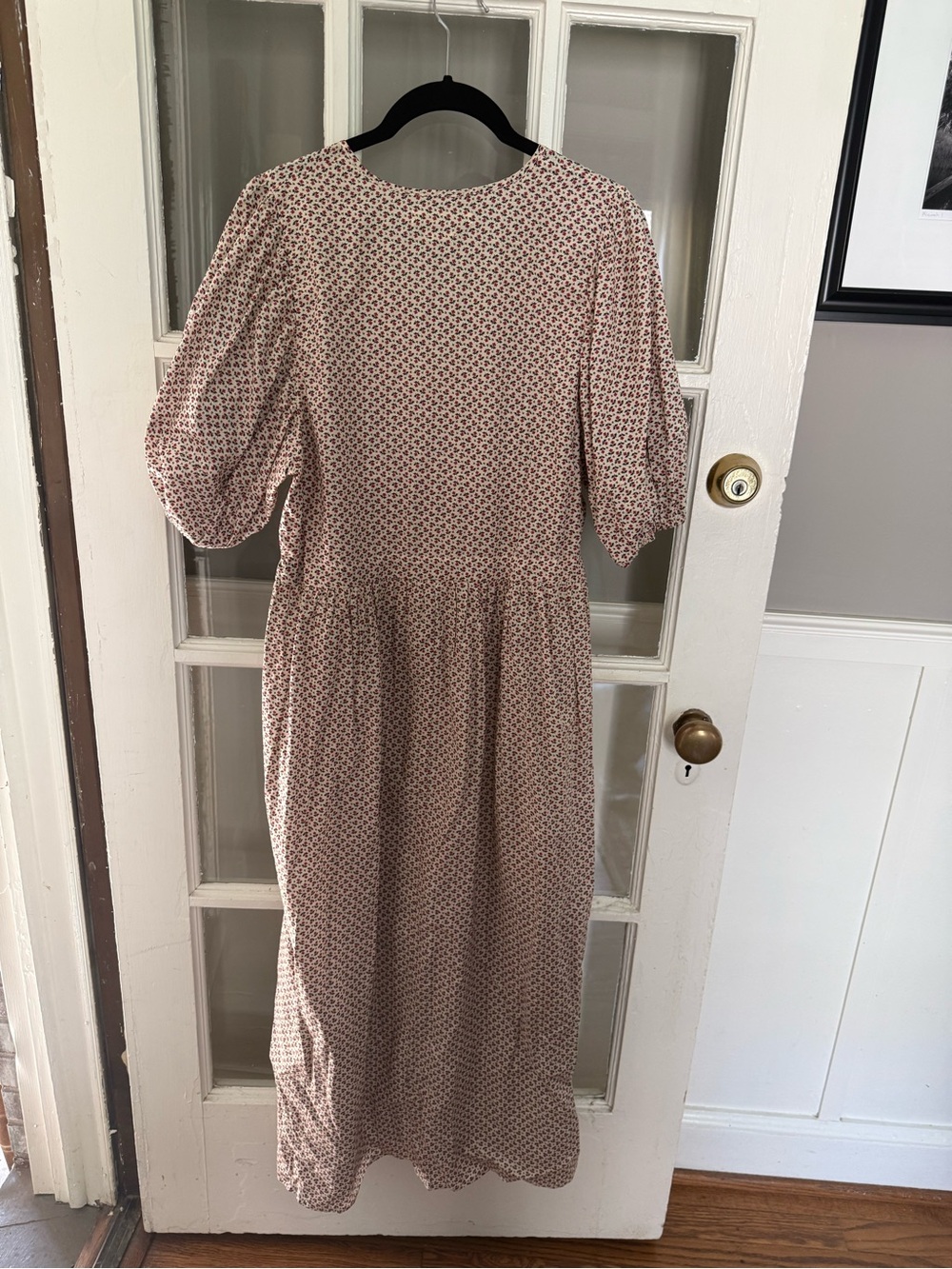 Christy Dawn Dahlia Dress | Geo Ditsy Cream M - Picture 10 of 15